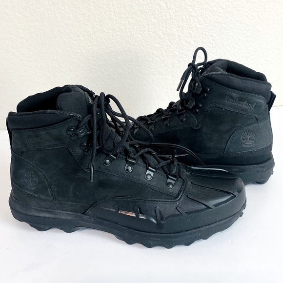 Timberland Other - Timberland Black Converge Mid Lace Up Waterproof Boots Size 11